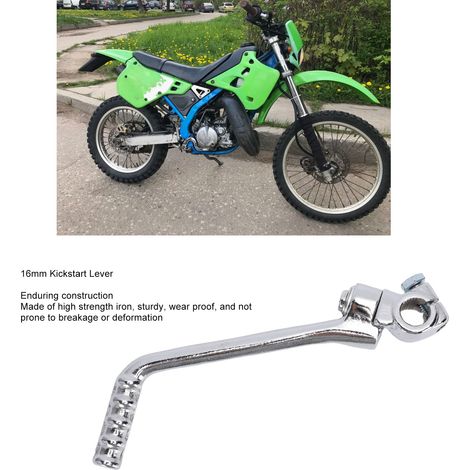 Palanca de arranque de hierro de 16 mm para motocicletas, modelos KE KLX KX KDX KZ 125/175/200 (1/5)