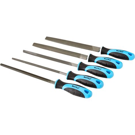 Bluespot Tools Handled File Set 5 Piece 200Mm (8In) (1/4)
