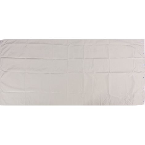 Rideau de douche beige 80x180 cm, tissu polyester imperméable et épais, séparation pour salle de bain