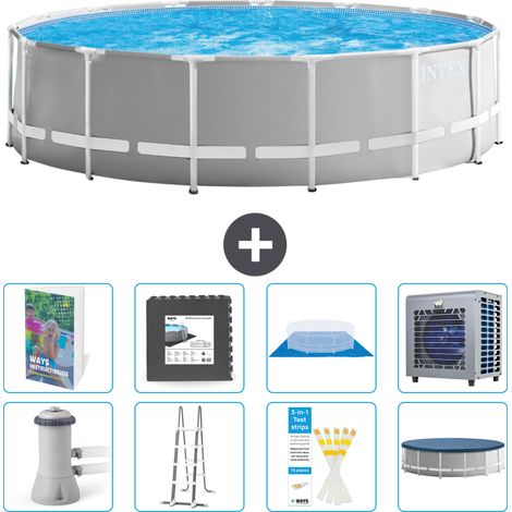 Intex Piscine Prism Frame Ronde - 457x122 cm - 9-pièces  S538 (1/4)