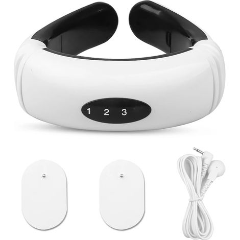 AquaForge ist ein intelligentes elektrisches Nackenmassagegerät, das mit EMS-Infrarotimpulsen arbeitet und über Traktions- und Entspannungsfunktionen zur Linderung von Nackenschmerzen verfügt.