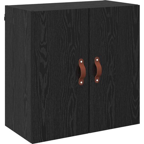Maison Exclusive - Armadietto a muro Rovere nero 60 x 31 x 60 cm Legno multistrato