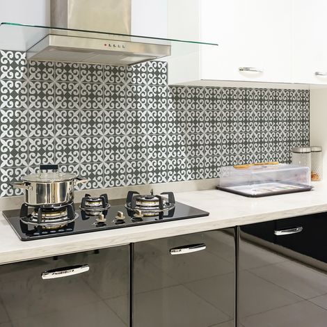 Sticker Mural Carrelage adhésif Cuisine Salle de Bain - 30 STICKERS CARRELAGES AZULEJOS BARTOLINO - 30stickers10x10cm (1/5)
