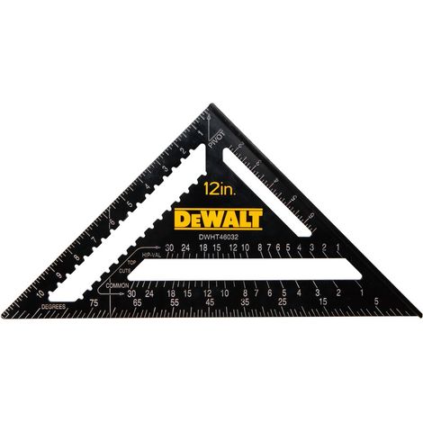 Dewalt DWHT46032 30cm/12 Premium Rafter Square