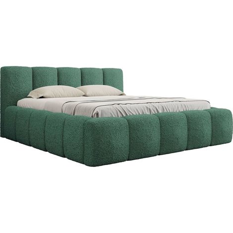 Cama TrendyNest Vulpora I, Abriamo 09, Doble, 160x200, Tapiz, Somieres, 180x222x71cm