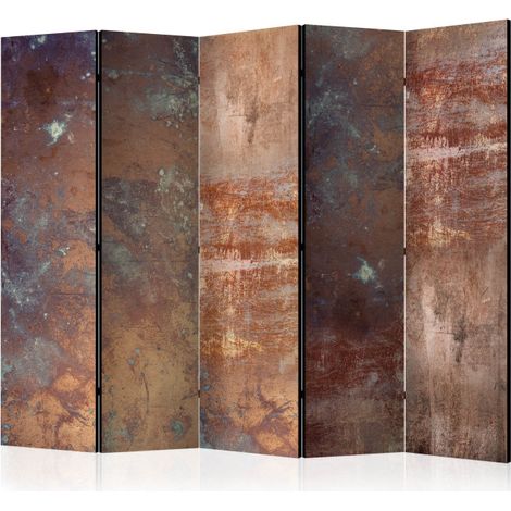Paravent 5 Volets "Rusty Plate" 172x225cm (1/2)