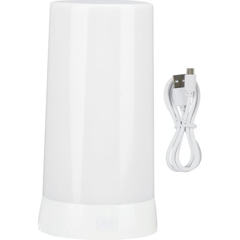 Lampara De Velocidad Led Con Efecto Llama - Base Magnetica - Carga Usb - Para Sala De Estar Y Dormitorio (1/5)