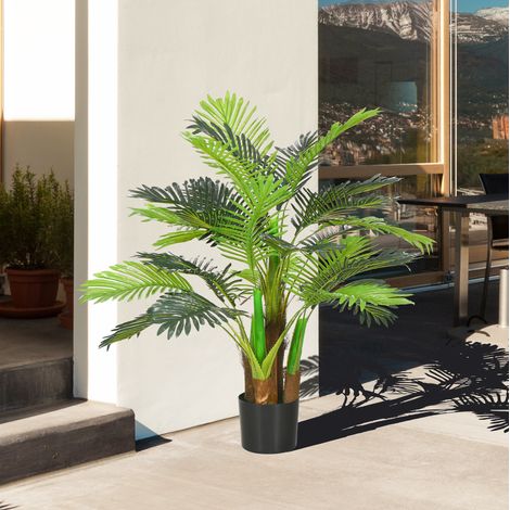 Planta artificial palmera 100 cm, 27 ramas, verde HAVRYA (1/5)