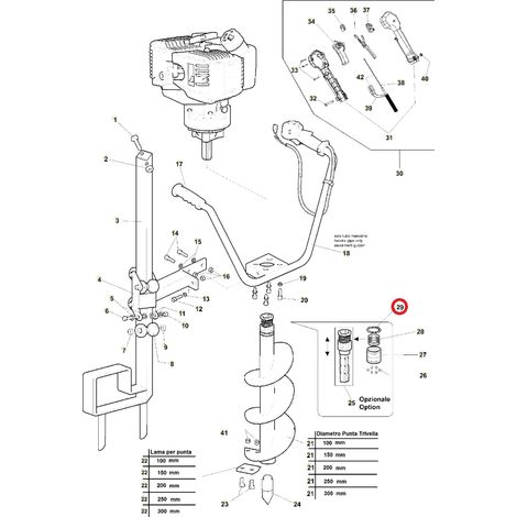 Seeger E33 DIN 471 punta trivella ORIGINALE ACTIVE trivella modelli t143 020757