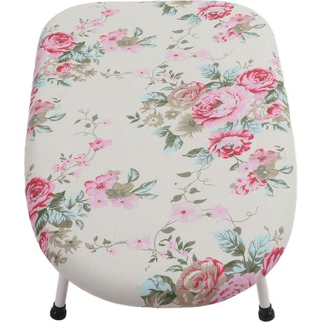 Mini-Klappbügelbrett, Tischbügeleisen, Standardmodell, ideal für Ärmel, Kleidung, Gästezimmer, Blumendesign. (1/5)
