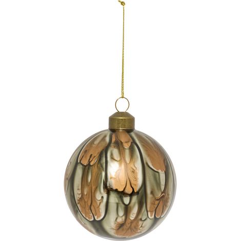 BDN VERRE 80MM MARBRE MARRON - Atmosphera créateur d'intérieur (1/2)