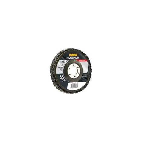 DISCO ABRASIVO IN NYLON PLATINUM STRIPPER RIMUOVI TUTTO- - ø mm.115 foro 22,2 - 5 pezzi GRINDING