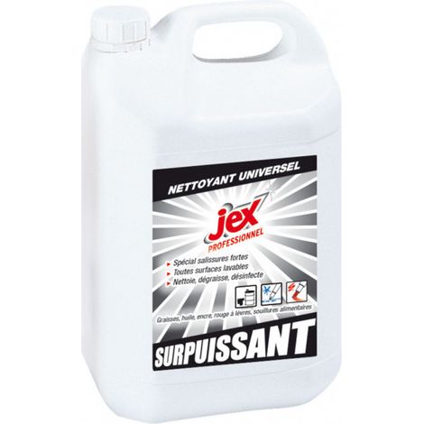 Nettoyant surpuissant toutes surfaces 5L JEX PROFESSIONNEL