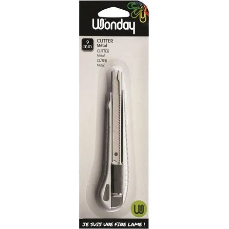 Cutter Safetool 9 mm Metall autoblocking ergonomisch