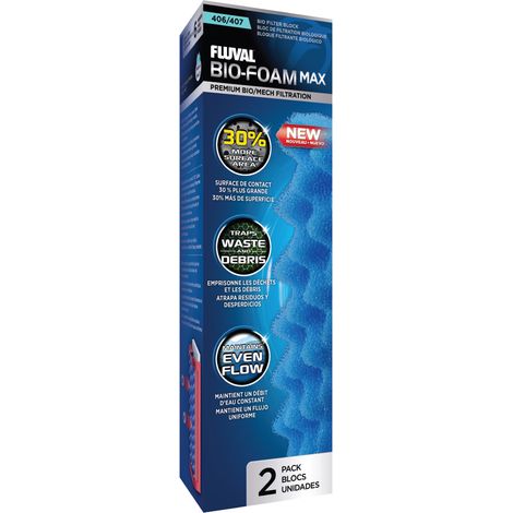 Bio Foamex azul para filtro Fluval Serie 07 - Pack de 2