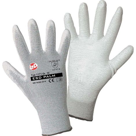 ESD Palm Feinstrickhandschuh Größe 7 (1/2)