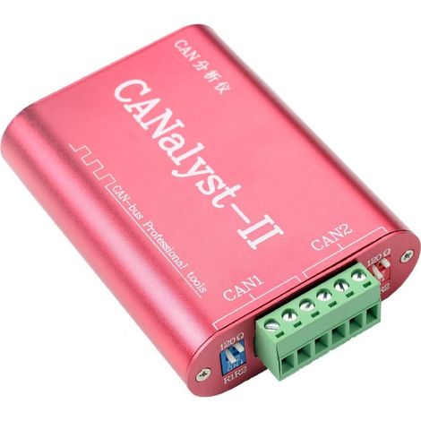 CANalyst-II USB to CAN-BUS Converter Adapter for CAN Analyzer, ZLGCANpro Compatible