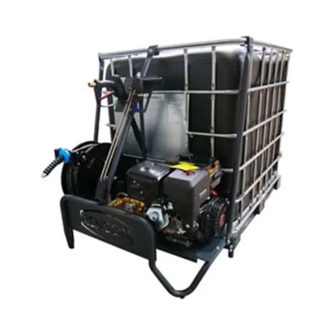 Renson – Nettoyeur haute pression thermique 250 bar 15L/min – Moteur essence LONCIN G420F 15 CV – Châssis acier époxy résistant à la corrosion