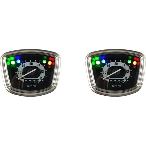 2 compteurs de vitesse/odomètres pour motos Supercub Cub Ca100 C100 C102 C105 C105t Cm91 (1/5)