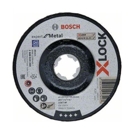 MOLA SBAVO PRO METAL X-LOCK  125X6X22,23 MM