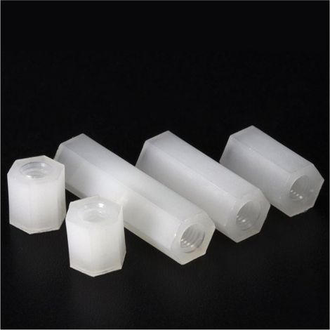 50 pièces M2 M2.5 M3 M4 M5 Entretoise hexagonale double pas en (1/4)