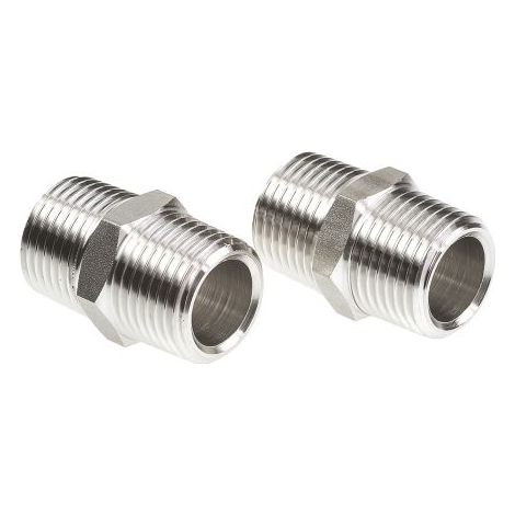 Manchon Droit Legris R (conique) Mâle 1/2pouce - Mâle 1/2pouce ( Prix pour 1 )