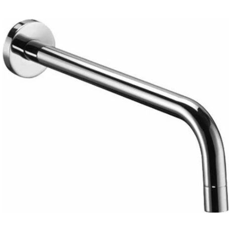 Bocca a parete dimensione 175 mm completa con piastra in colore cromo Paffoni ZBOC045CR  Cromo (1/3)