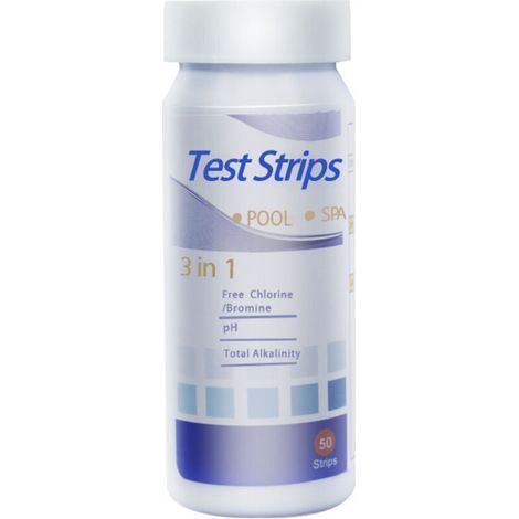 Bandelettes de test de dureté de l'eau - Kit de test rapide et facile avec 50 bandelettes à 0-425 ppm Test de dureté totale de calcium et de magnésium Idéal pour les adoucisseurs Lave-vaisselle Puits (1/5)