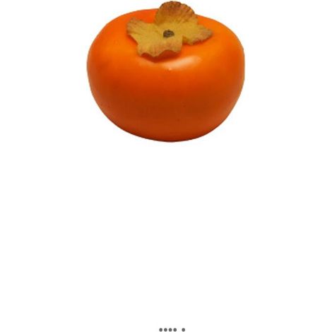 Kaki fruit artificiel 8 cm