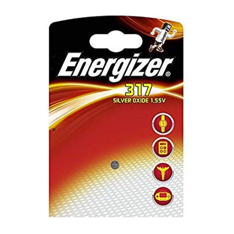 Pile Energizer Silver Oxide 317 oxyde d'argent longue durée