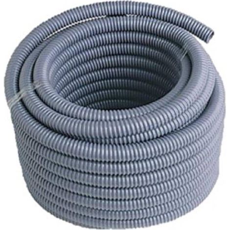 Tuyau Annelé 25m D.25 mm - Polyéthylène - Résistant et Flexible - Idéal pour Irrigation - D-Work