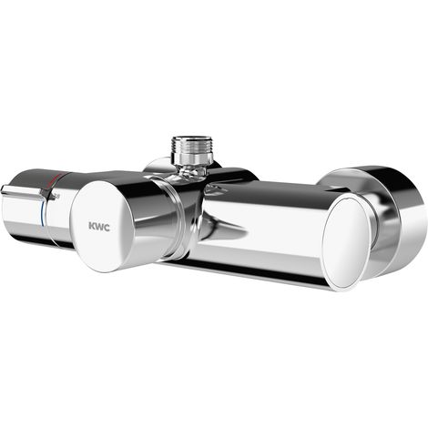 KWC AR Wandbatterie, F5, hydr., Thermostat,  für Bogen/Duschrohr, für C-Modul