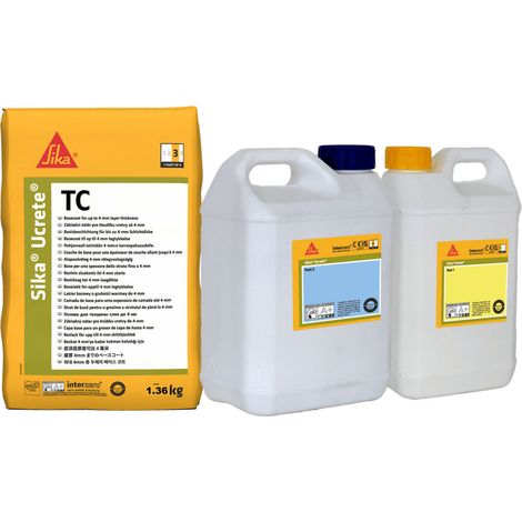 Sika® Ucrete® TC - Resina de encapsulación mate para pavimentos Ucrete - 3,28 kg - Lote - Transparente