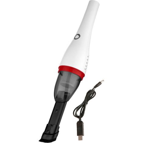 Aspirateur portatif sans fil, aspiration puissante de 6000 Pa, rechargeable, avec moteur puissant de 90 W pour le nettoyage de la maison et de la voiture. (1/5)
