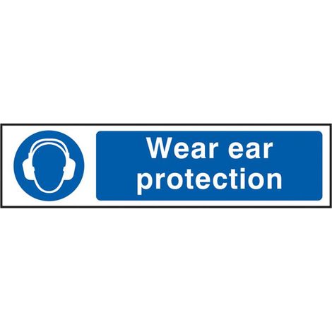 Scan 5016 Wear Ear Protection - PVC 200 x 50mm SCA5016 (1/3)