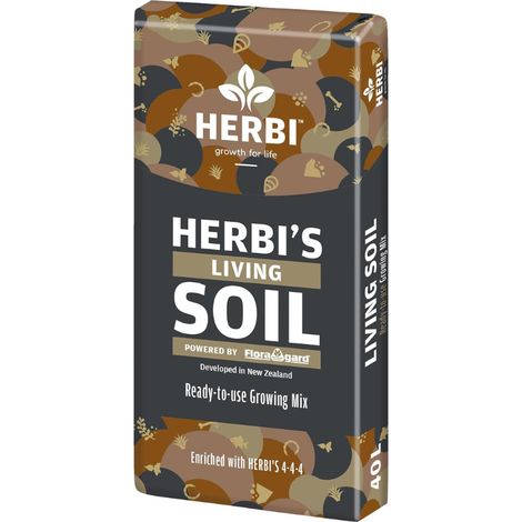 HERBI´S Grow-Erde Living Soil torffrei - 40 Liter (1/3)