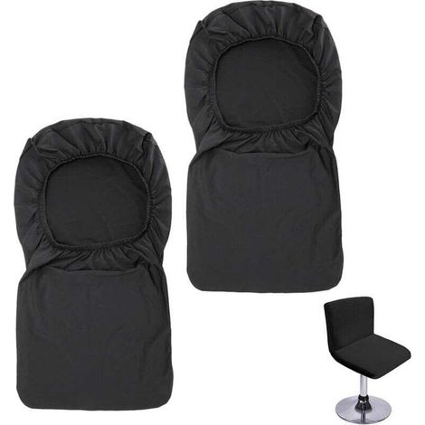 Housse de chaise extensible pour tabouret de bar – 100% polyester – Dimensions 35-45 cm – Protection esthétique et durable (1/4)