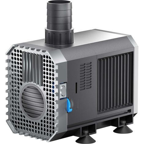 SunSun CHJ-6000 Pompe de Bassin ECO - 165 x 90 x 130 mm - débit max. 6000 l/h / 100 W / refoulement max. 4,0 m - avec câble 10 m - Filtration Circulation Écumeur eau jardin étang