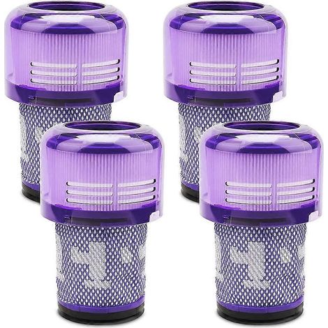 4 filtres V12, pièce de rechange pour aspirateurs V12 Slim et V12 Detect Slim, référence 971517-01 (FMY) (1/5)