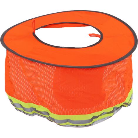 Casquette de chantier à visière anti-éblouissement avec bandes réfléchissantes haute visibilité (1/5)