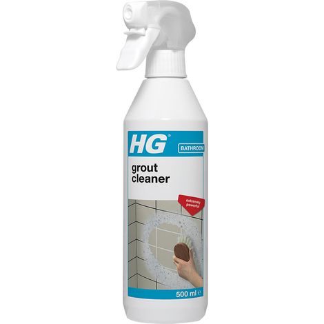 HG Grout Cleaner Spray – Ready-to-Use 500ml for Floors and Walls, Effective Tile Grout Cleaning Concentrate