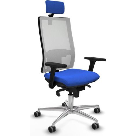 Piqueras y Crespo 3D086G2 Silla de oficina cómoda azul (1/3)