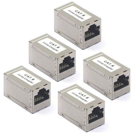 BUNTHAUS PA Adapterkabel Buchse auf Buchse, geschirmte Anschlüsse (5er-Pack) (1/4)