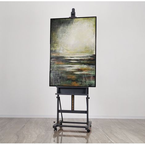 Gemälde Echo der Natur Rahmen Schwarz 120x80 cm (1/5)
