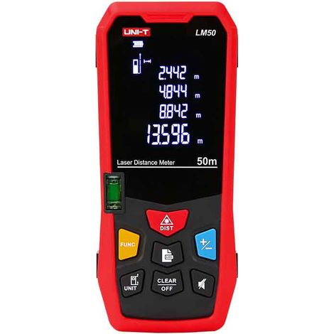 Distanziometro fino a 50 metri Telemetro Lm50/uni-t