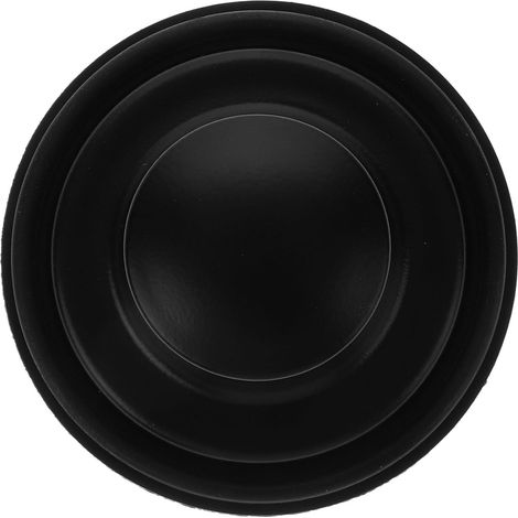 Filtre de vidange, inox/silicone, noir, pour bonde de douche (1/5)