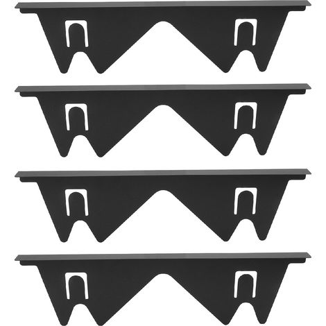 Couvre-fente cuisinière Inox Réglable 35-70cm Lot de 4 (1/5)
