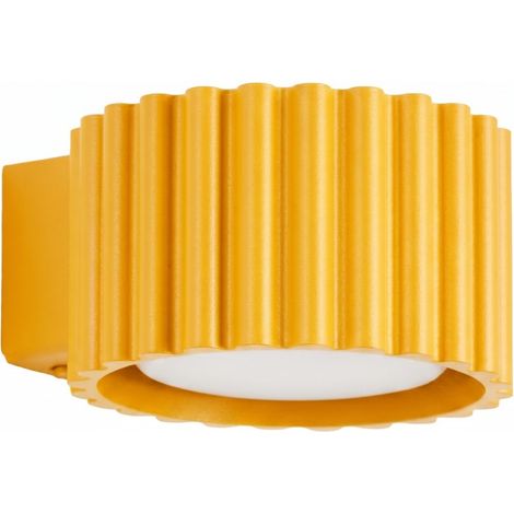 Sollux AURA Applique murale Aura Dome jaune 1x GX53 (1/5)