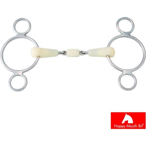 Filetto happy mouth con rullo: 13,5 CM