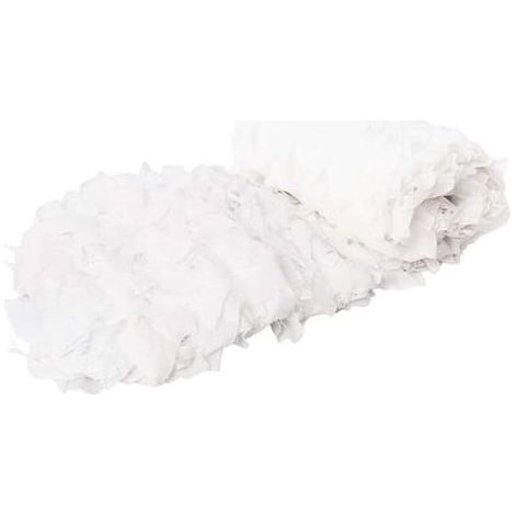 Filet De Camouflage Renforcé Militaire Grande Taille - Idéal Le Camouflage, la Chasse, la décoration Jardin,la Ombrage,la Photo, Auvents Terrasse-snow,2x3m (1/5)